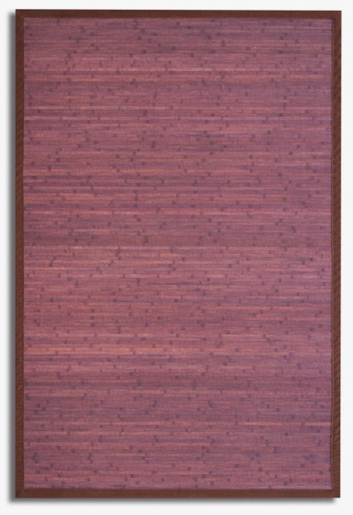Alfombra de bambú - Caoba