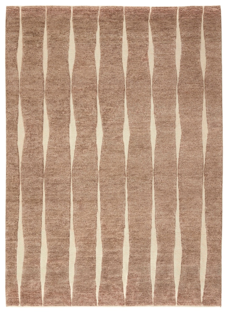 Alfombra artesanal estilo tribal - Landscape brown Stream