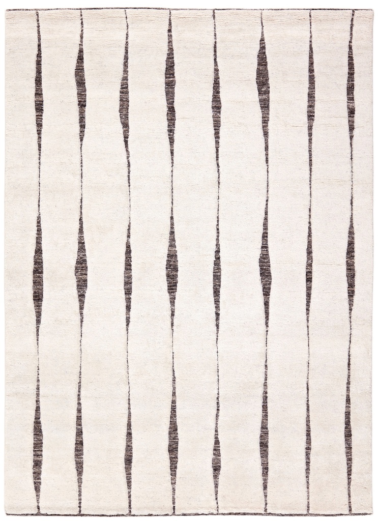 Alfombra artesanal estilo tribal - Landscape white Stream