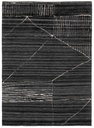 Alfombra artesanal estilo tribal - Landscape black Fields