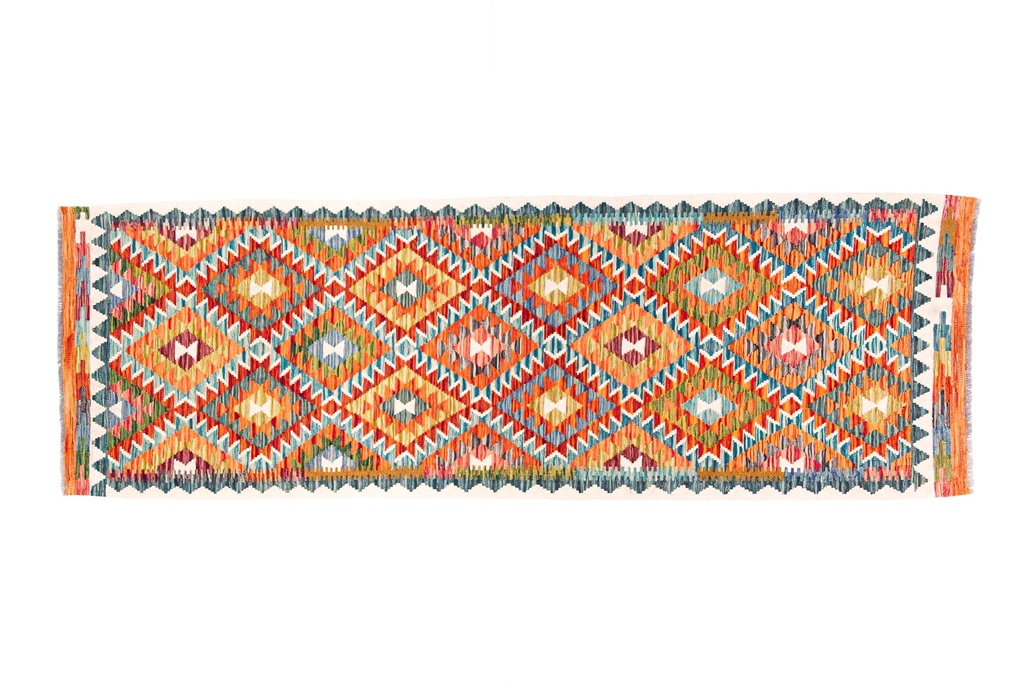 Kilim Afgano - 240x79cms