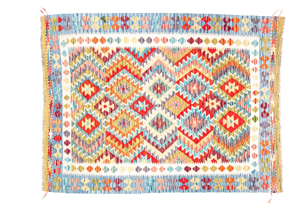 Kilim Afgano - 206x156cms