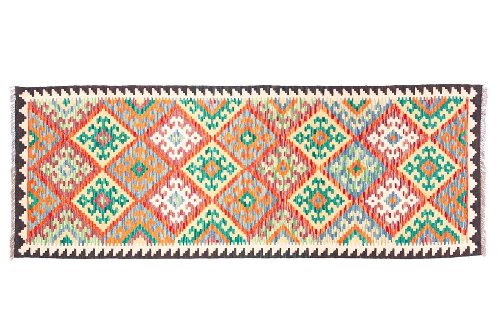 Kilim Afgano - 202x74cms