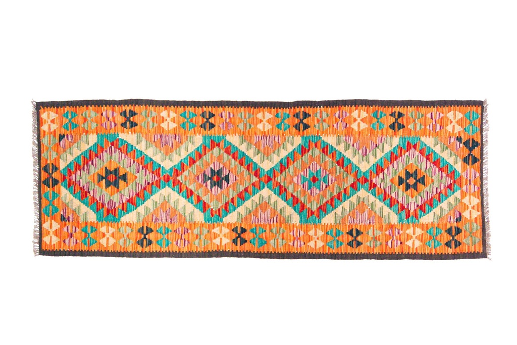 Kilim Afgano - 200x69cms