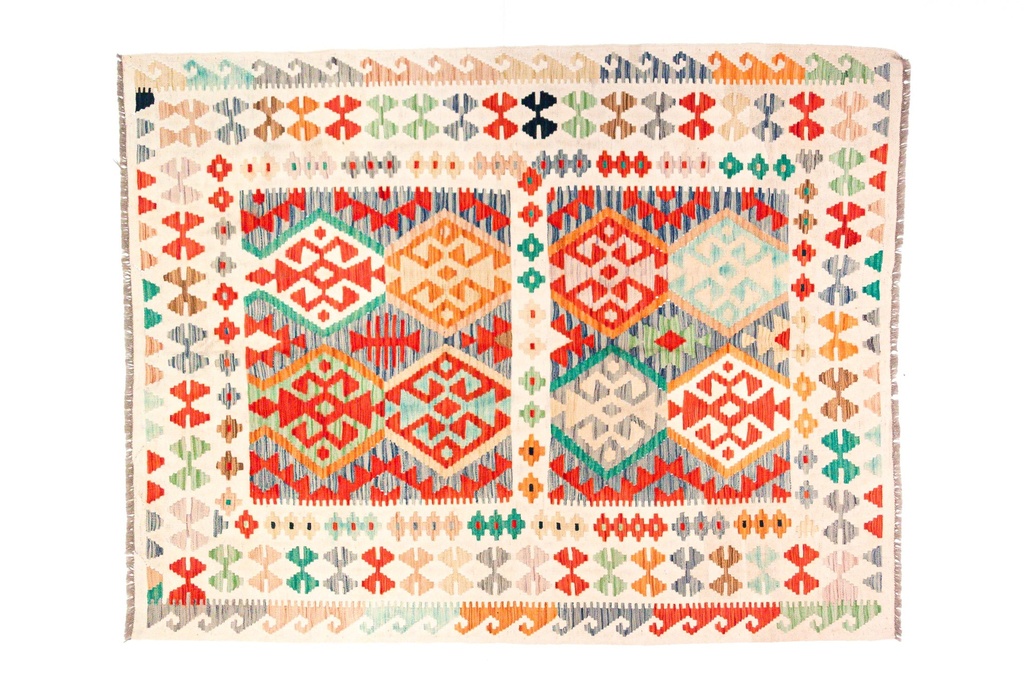 Kilim Afgano - 195x154cms