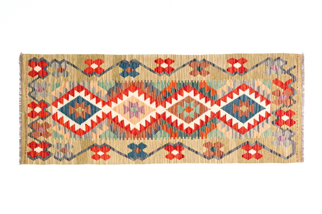 Kilim Afgano - 192x77cms