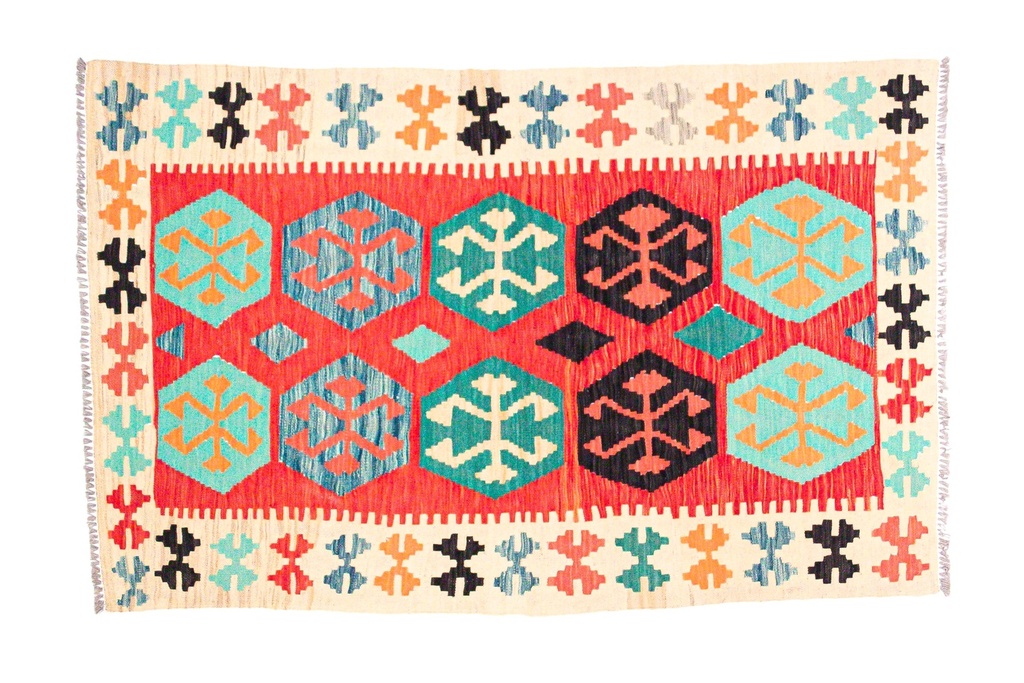 Kilim Afgano - 159x102cms