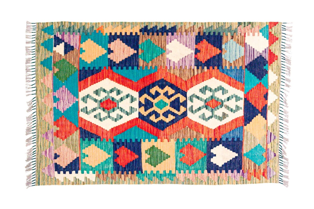 Kilim Afgano - 147x99cms