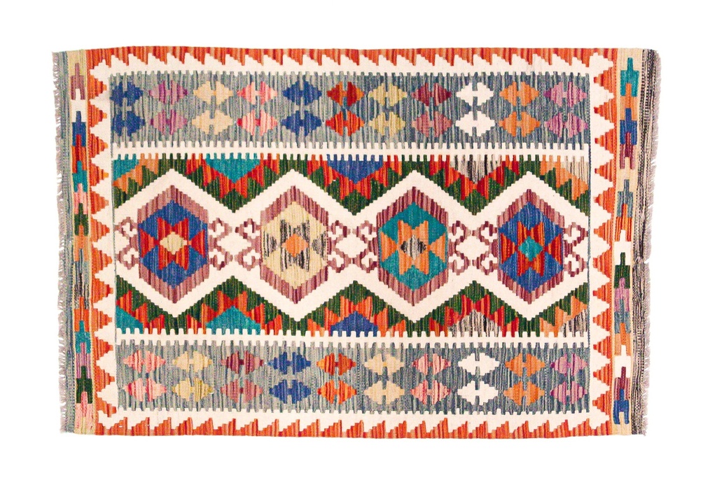 Kilim Afgano - 129x86cms