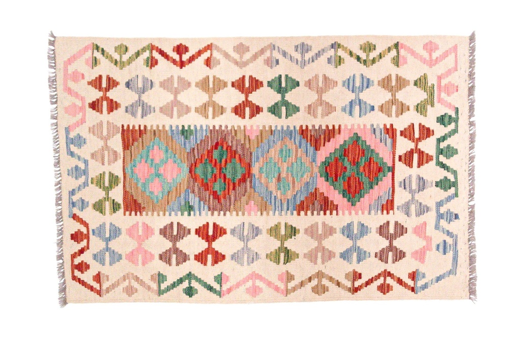 Kilim Afgano - 126x84cms