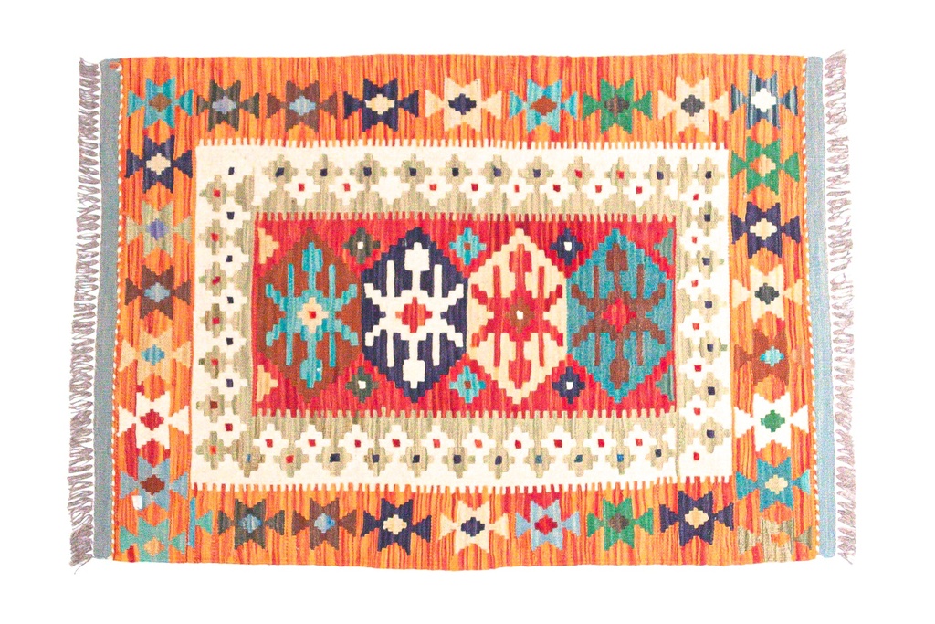 Kilim Afgano - 114X80cms