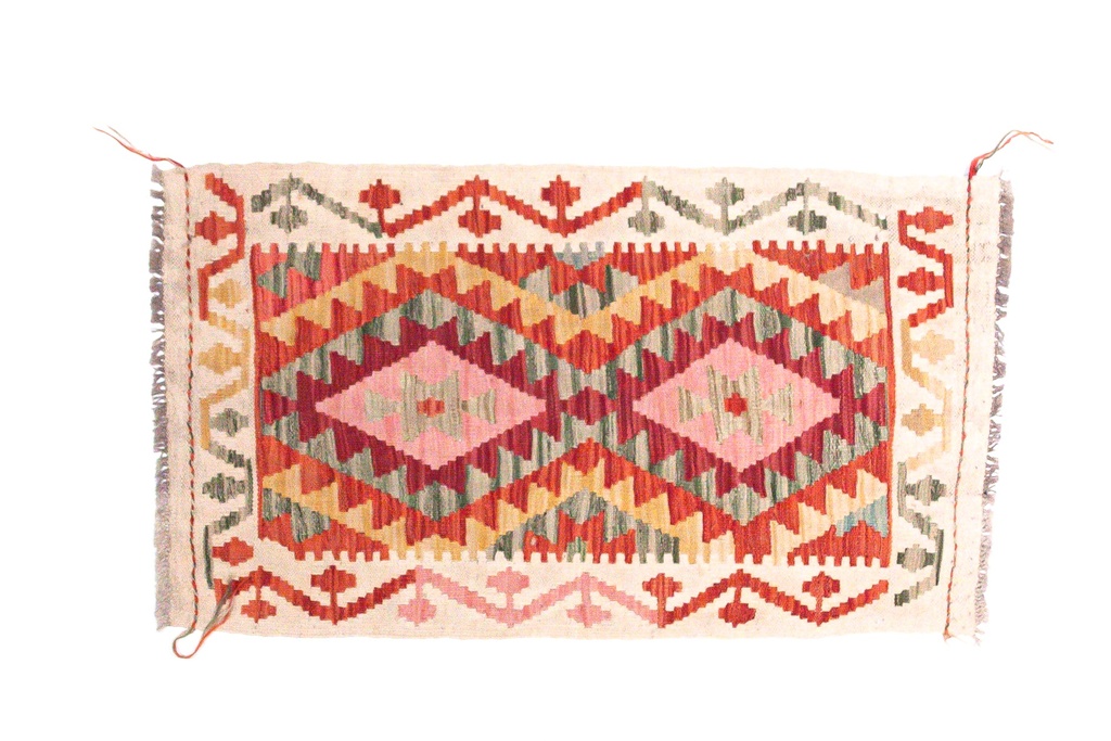 Kilim Afgano - 93x62cms