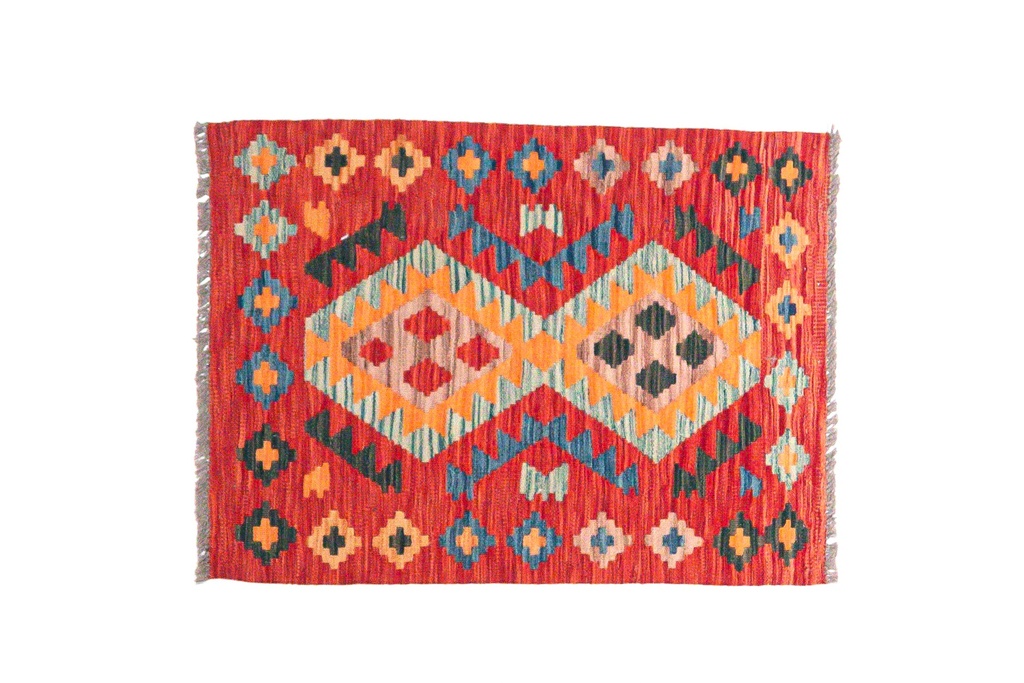 Kilim Afgano - 93x62cms