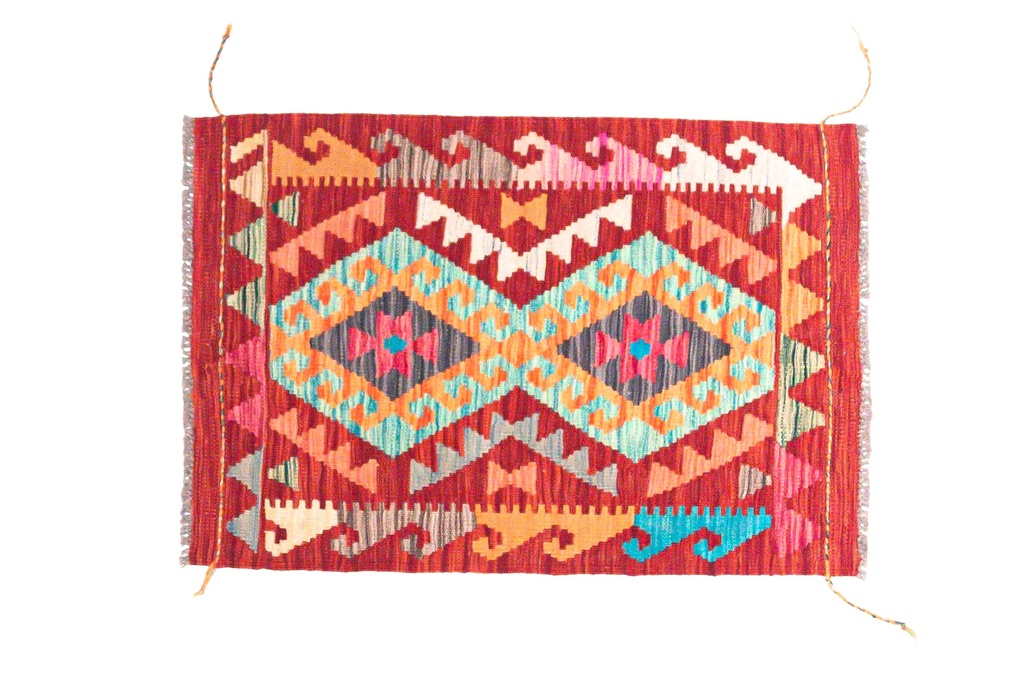 Kilim Afgano - 93x62cms