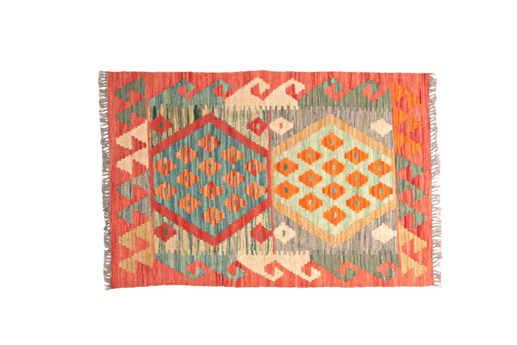 Kilim Afgano - 93x62cms