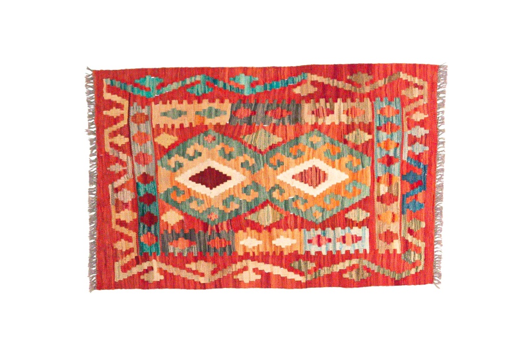 Kilim Afgano - 93x62cms