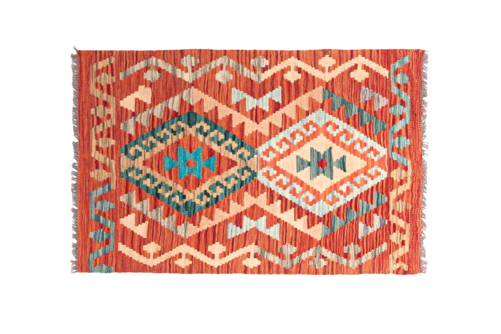 Kilim Afgano - 93x62cms