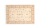Alfombra clásica oriental Tabriz - lana y seda - 148x100cm