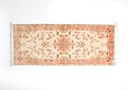 Alfombra clásica oriental Tabriz - lana y seda - 206x84cm