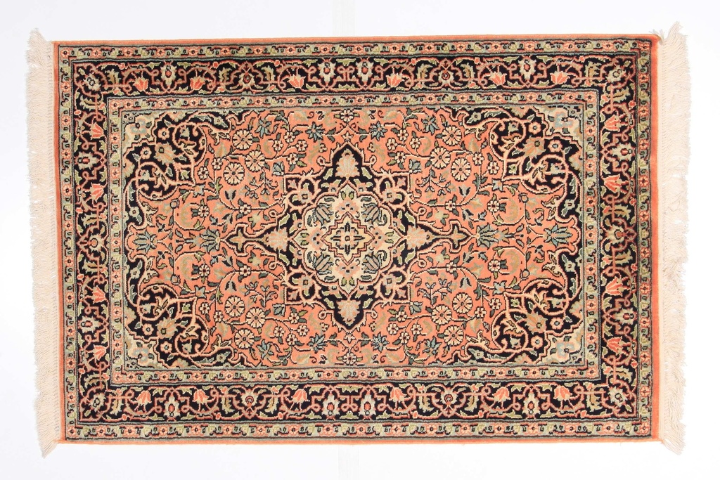 Alfombra clásica oriental Seda - 93x63cm