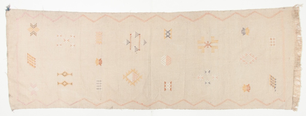 Kilim Vintage hueso- 225x77cm