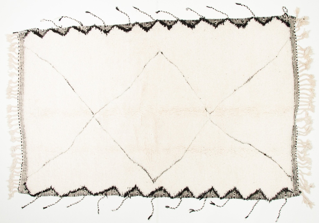 Kilim Bereber de rombos pelo largo - 250x141cm