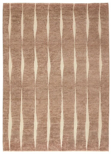 Alfombra artesanal estilo tribal - Landscape brown Stream