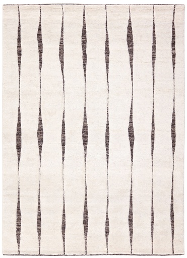 Alfombra artesanal estilo tribal - Landscape white Stream