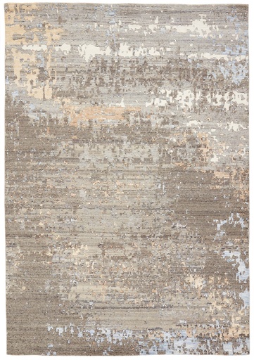 Alfombra abstracta artesanal viscosa - Temptation