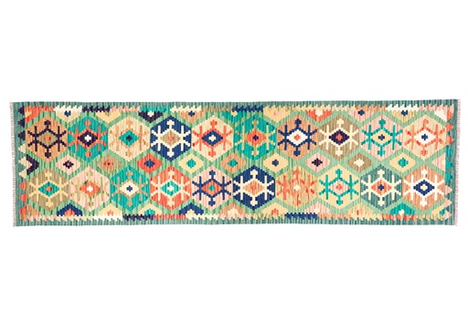 Kilim Afgano - 296X83cms