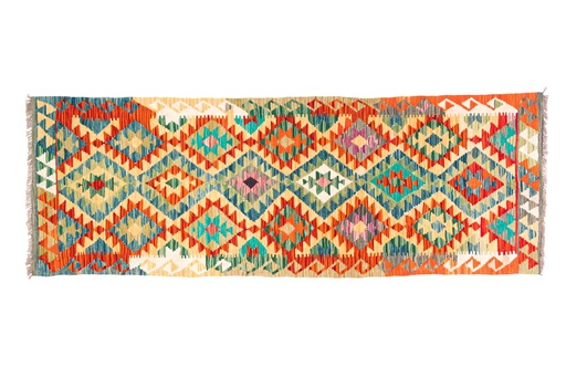 Kilim Afgano - 215x74cms