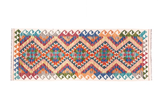Kilim Afgano - 202x76cms