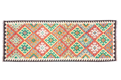 Kilim Afgano - 202x74cms