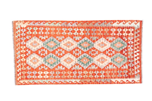 Kilim Afgano - 200x102cms