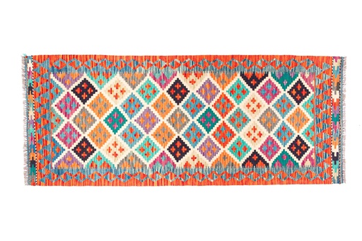 Kilim Afgano - 198x82cms