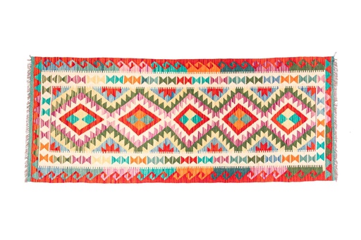 Kilim Afgano - 196x80cms