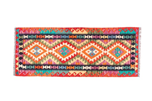 Kilim Afgano - 196x77cms