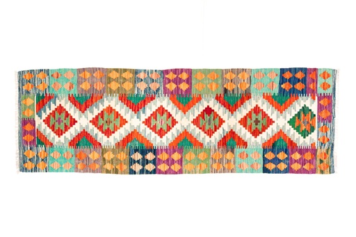 Kilim Afgano - 196x65cms