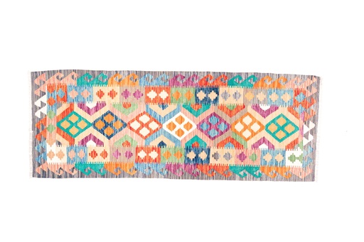 Kilim Afgano - 195x74cms