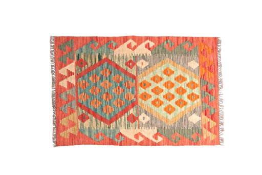 Kilim Afgano - 93x62cms