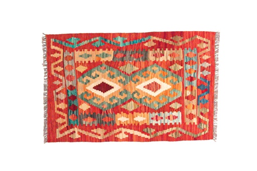 Kilim Afgano - 93x62cms