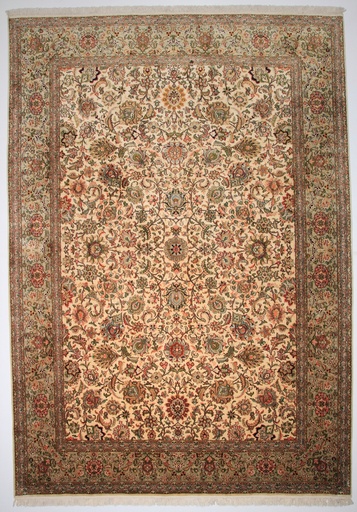 [701080] Alfombra clásica oriental Seda - 304x213cm