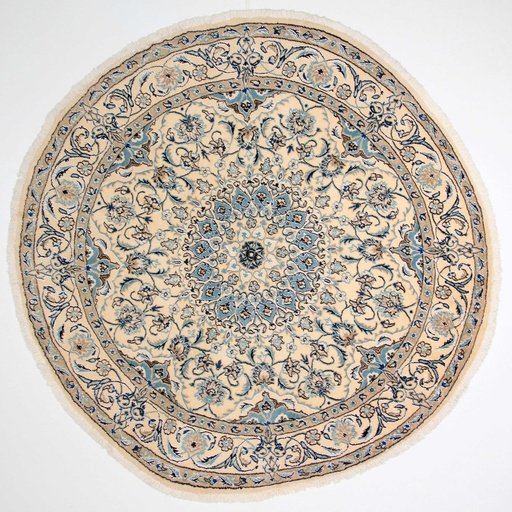Alfombra clásica oriental Kashmar redonda 200cm