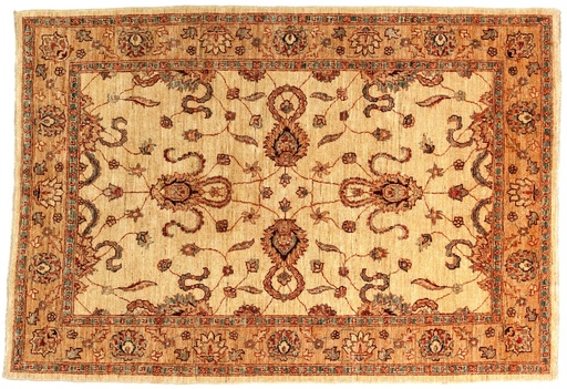 [525370] Alfombra clásica oriental Ziegler - 205x142cm