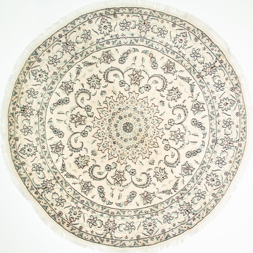 Alfombra clásica oriental Kashmar redonda 200cm
