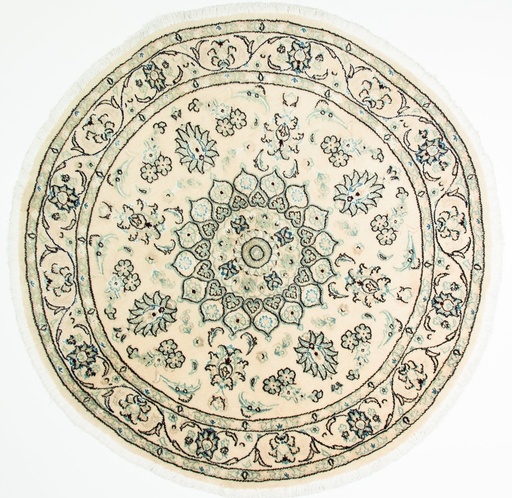 Alfombra clásica oriental Kashmar redonda 150cm